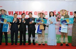 TP Hồ Chí Minh đón vị khách quốc tế thứ 5 triệu